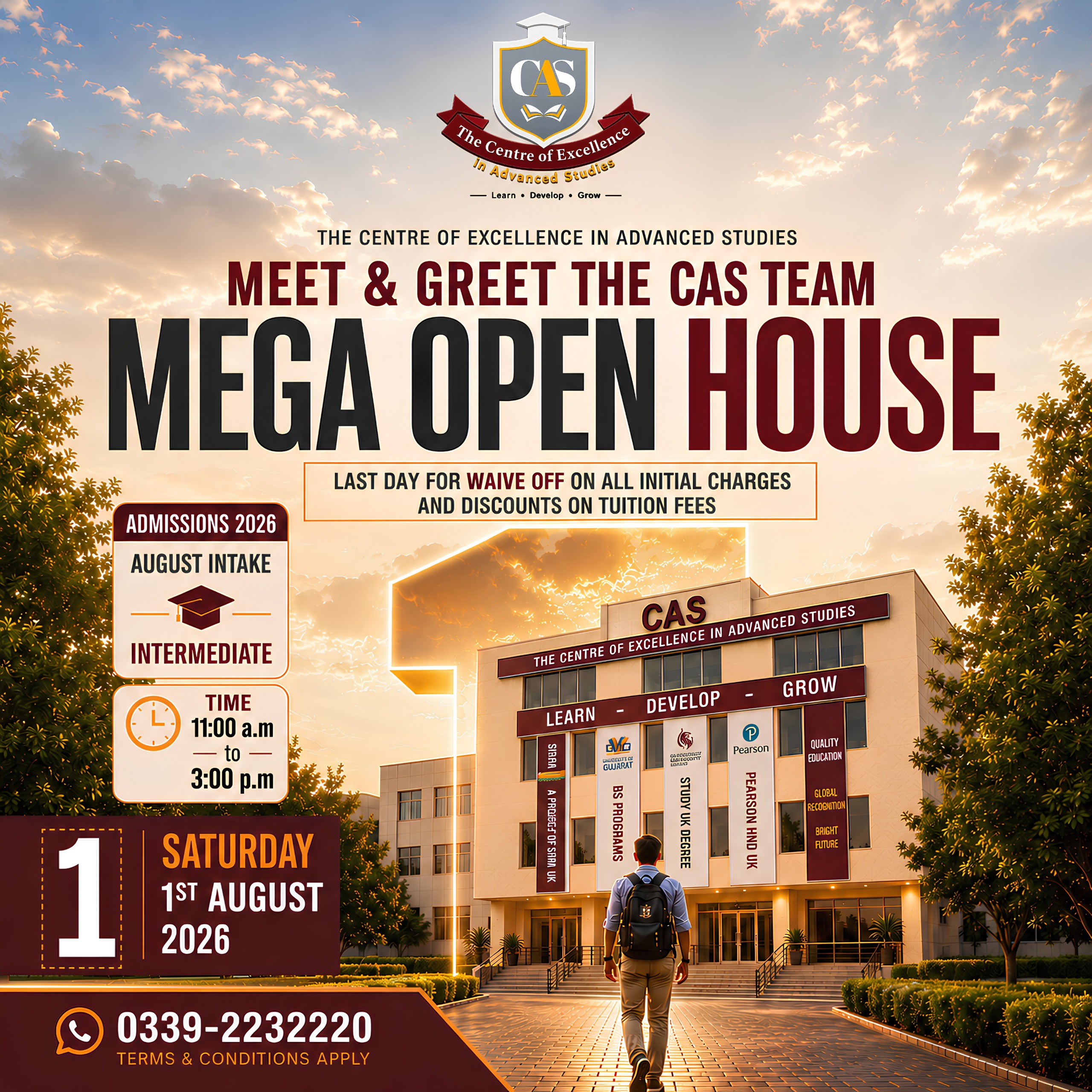 Meet & Greet the CAS Team — Mega Open House 2026
